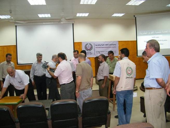 استمرارا  لبرنامج تأهيل الكادر الصحي في وزارة الصحة الفلسطينية .. الاتحاد يستقبل استشاري الأشعة التخصصية البروفيسور ممدوح محفوظ