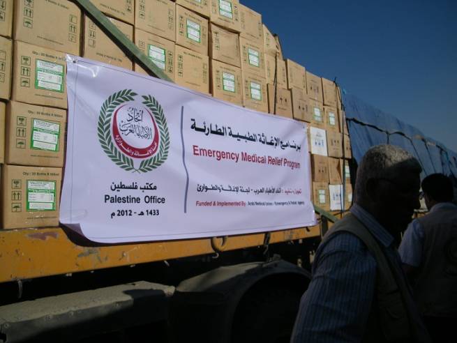 إتحاد الأطباء العرب يدعم مستشفيات غزة بالمحاليل الوريدية و يوفر إمكانية إجراء عمليات جراحة القلب في مستشفى غزة الأوروبي