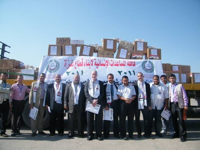 قافلة طبية لغزة برئاسة الأمين العام للجنة الإغاثة والطوارئ