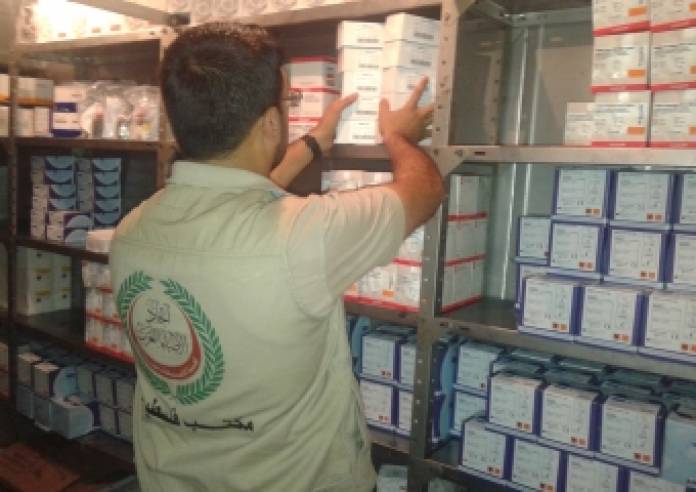 توريد محاليل و مواد كيماوية لصالح مختبرات مستشفيات غزة
